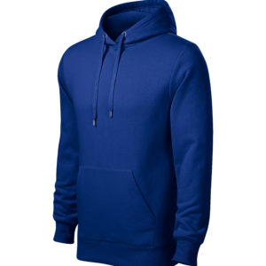 Cape mikina s kapucňou pánska - biela,modrá